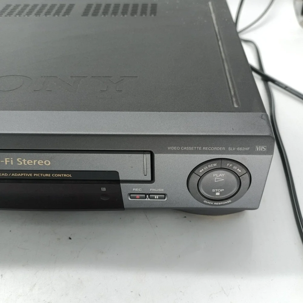 Sony SLV-662HF Hi-Fi Stereo VHS VCR Video Cassette Recorder 4-Head WORKS! #6